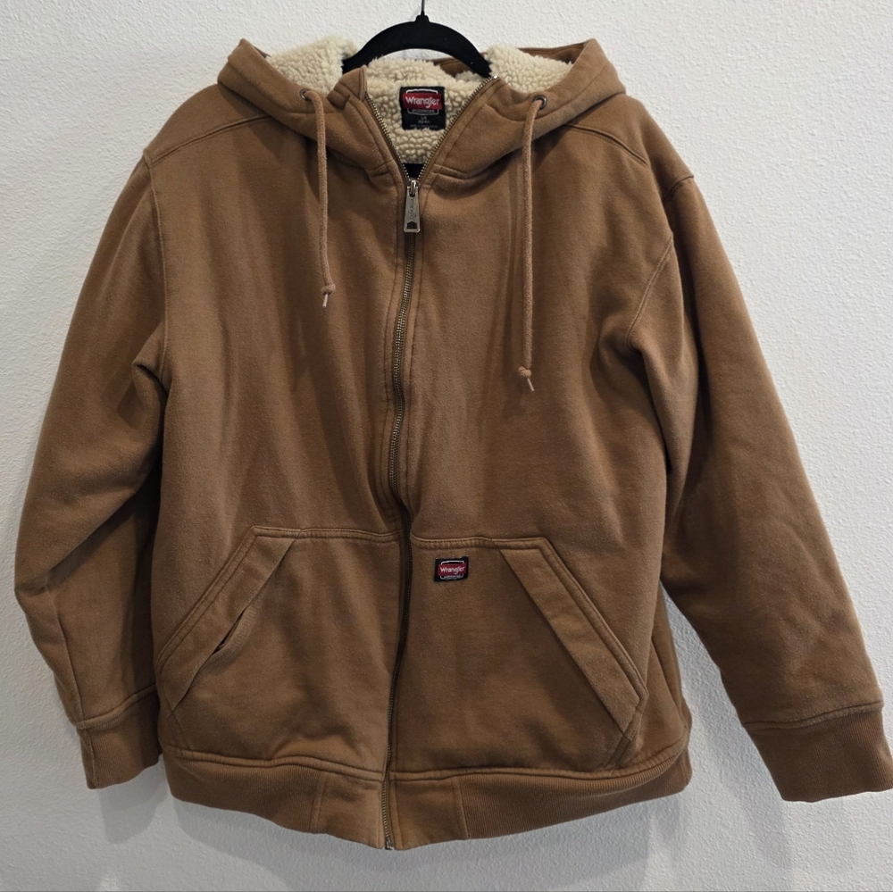 Wrangler Tan Hooded Jacket
